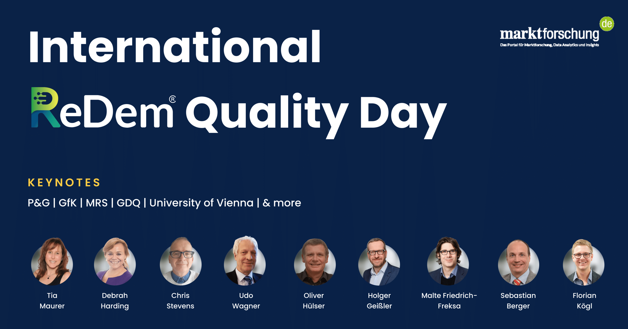 Verbesserung der Datenqualität in Online-Umfragen: Key Insights des ReDem Quality Day